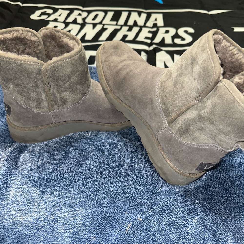 UGG Taupe Shearling Lined Boots